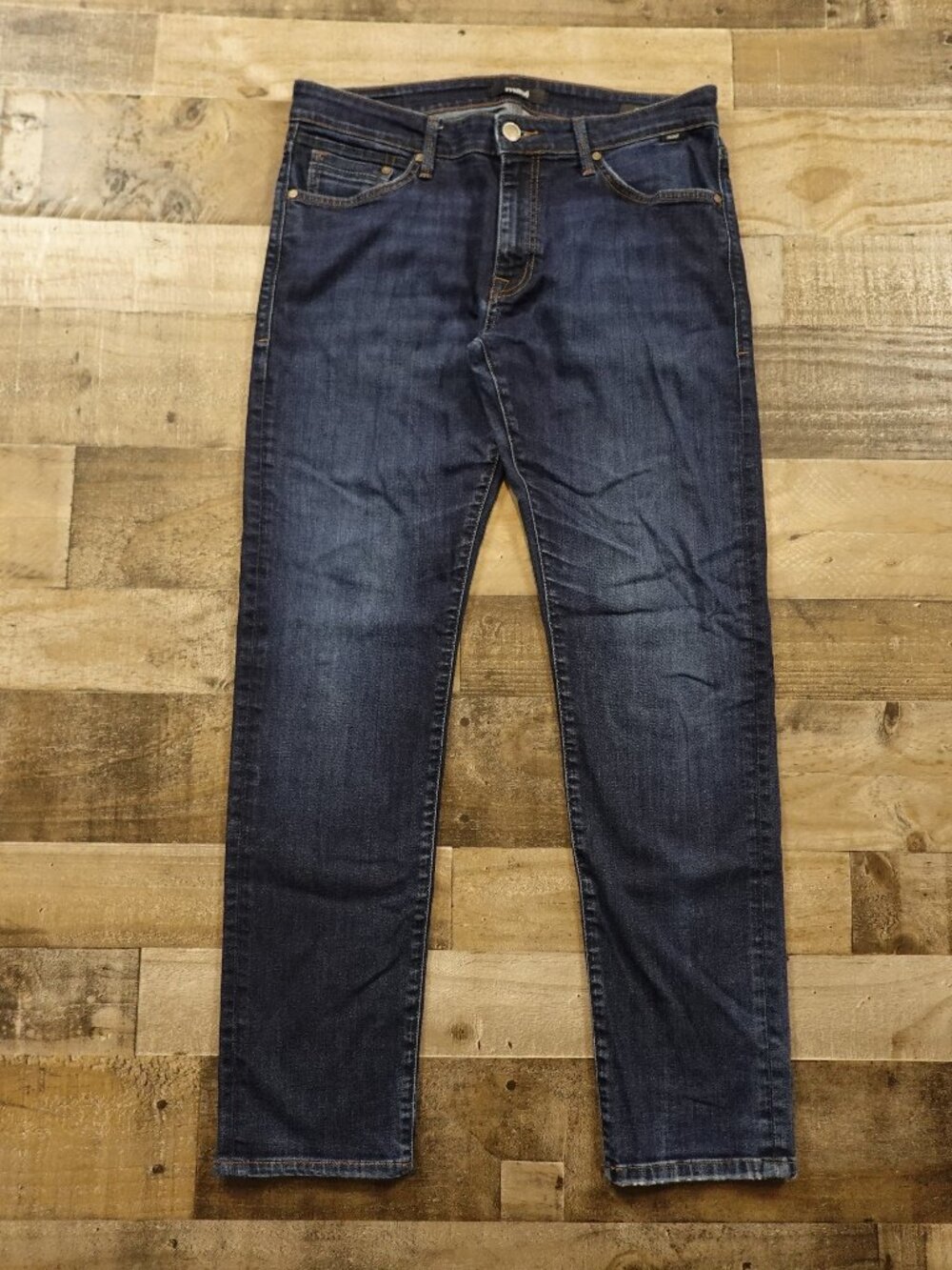 Mavi Jake Slim Leg Jeans Men’s 34x32 Dark Wash Stretch Denim
